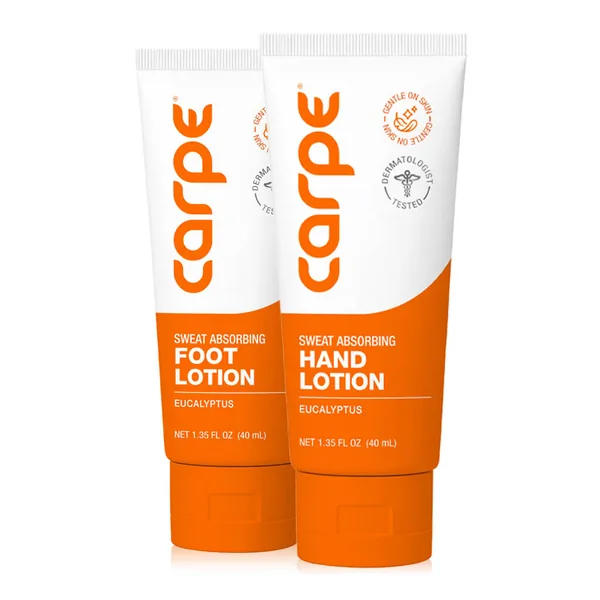 Carpe Antiperspirant Hand & Foot Lotion by Carpe