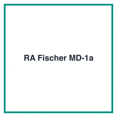 RA Fischer MD-1a - iontophoresis for hyperhidrosis