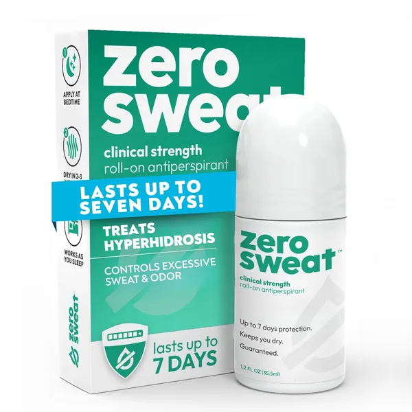 ZeroSweat Antiperspirant by ZeroSweat