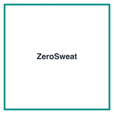 ZeroSweat Antiperspirant - antiperspirant for hyperhidrosis